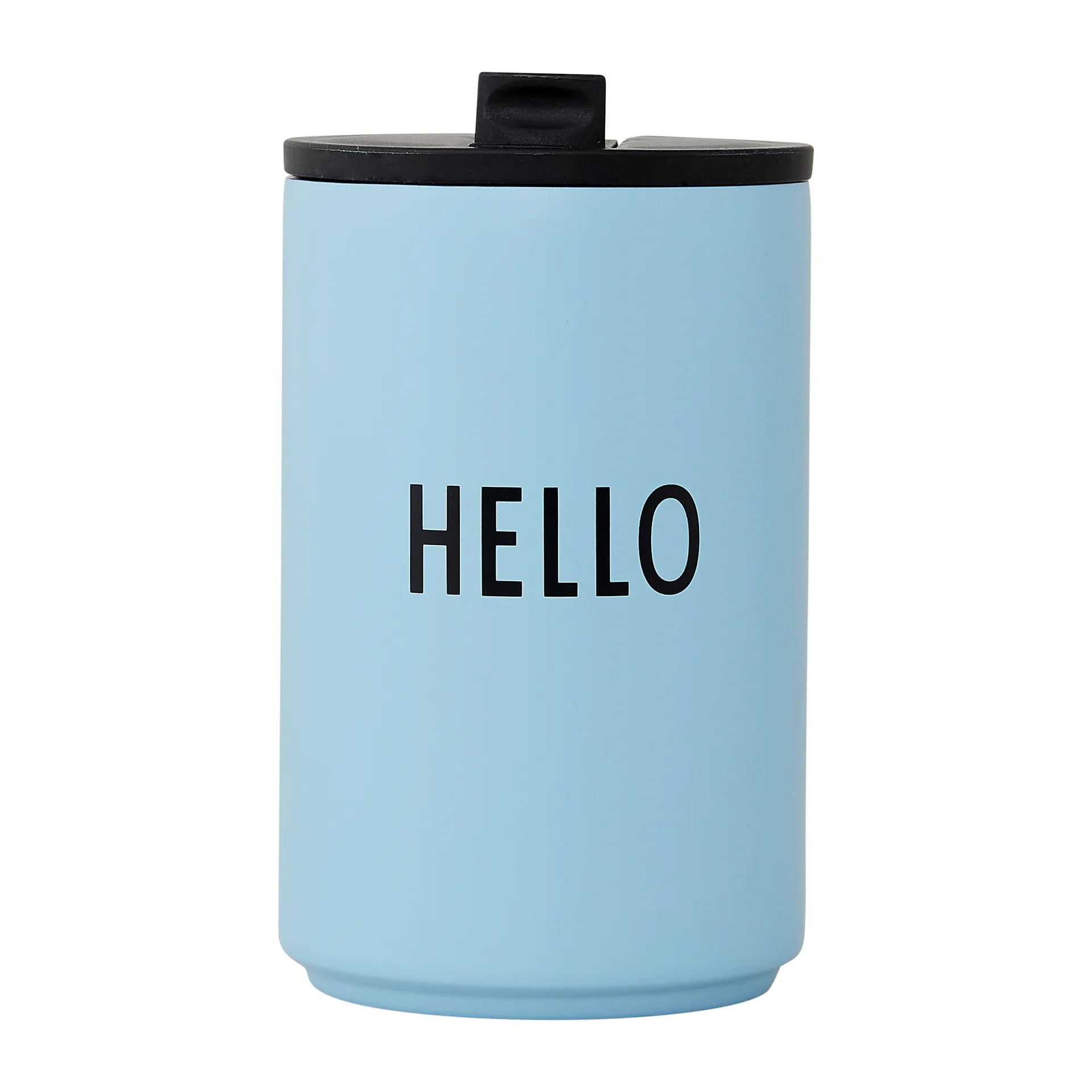 Termos Design Letters, Light blue-hello Design Letters