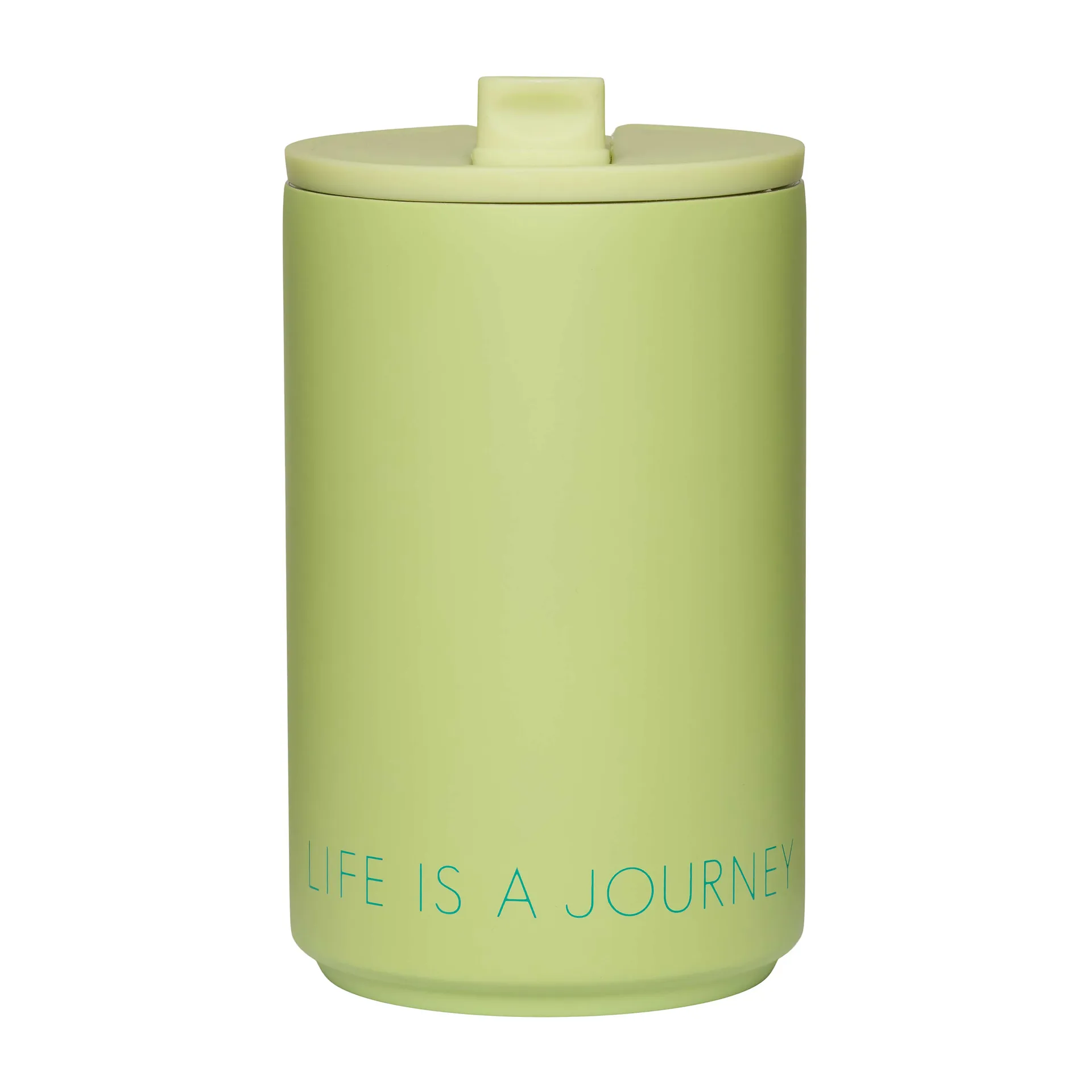 Termos Design Letters, Verde pallido Design Letters