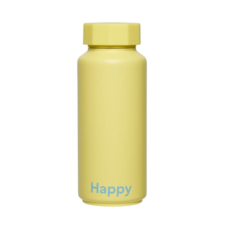 Thermos Design Letters - Happy-giallo - Design Letters