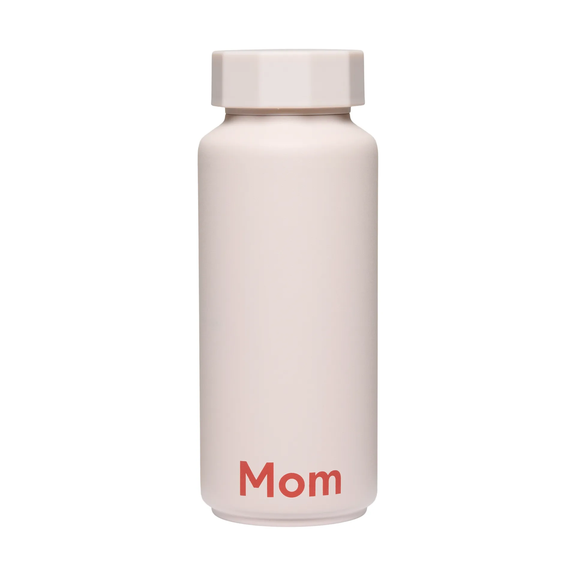 Thermos Design Letters, Mom-pastel beige Design Letters