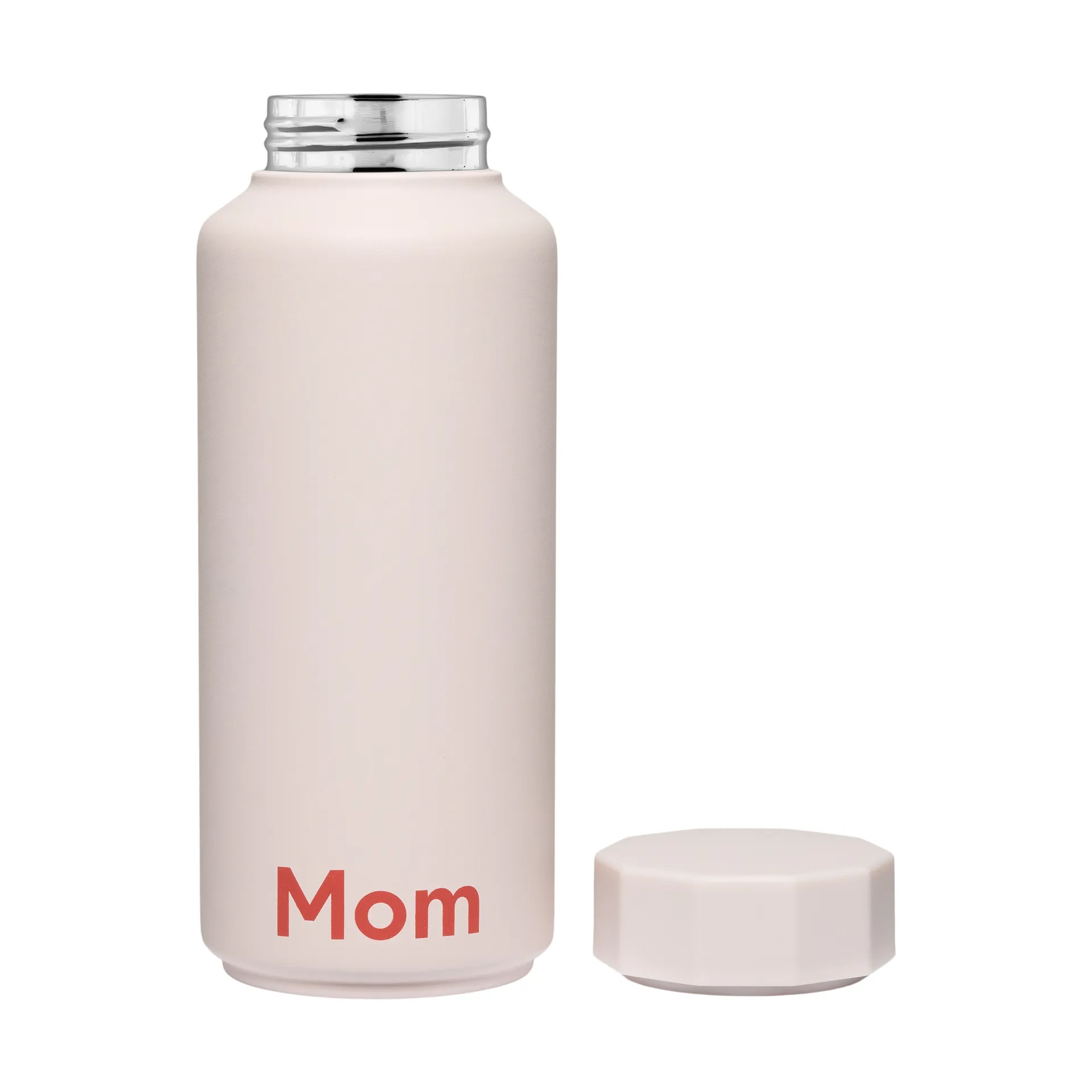 Thermos Design Letters, Mom-pastel beige Design Letters