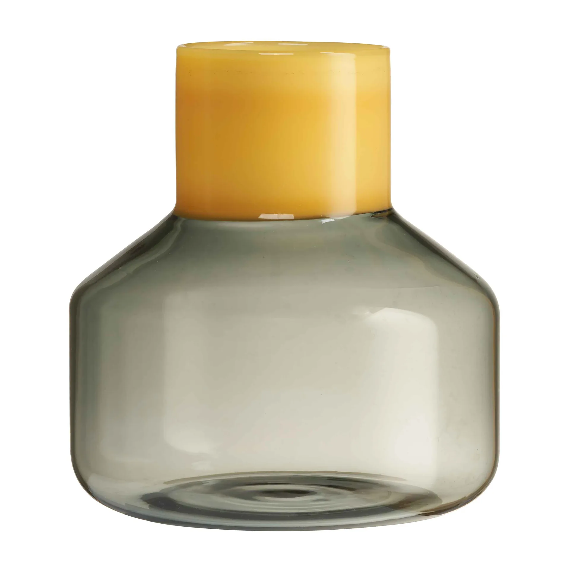 Vaso Generous medio Ø 13 cm, Milky yellow, smoke Design Letters