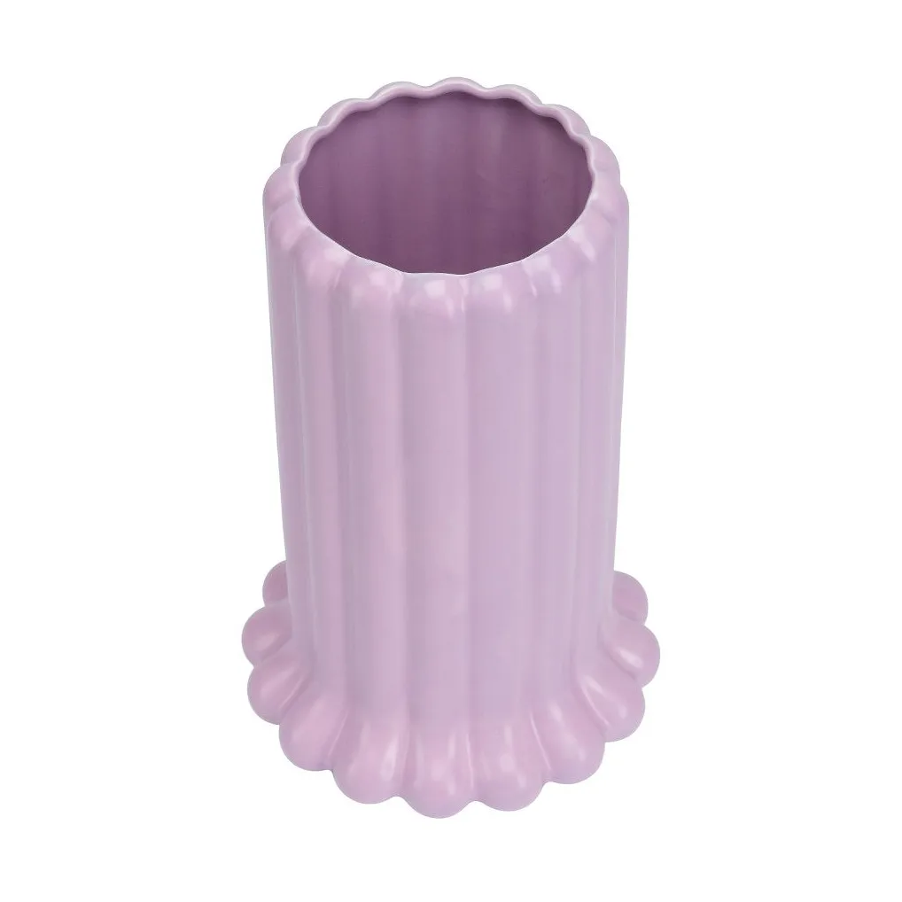 Vaso Tubular grande 24 cm, Viola Design Letters