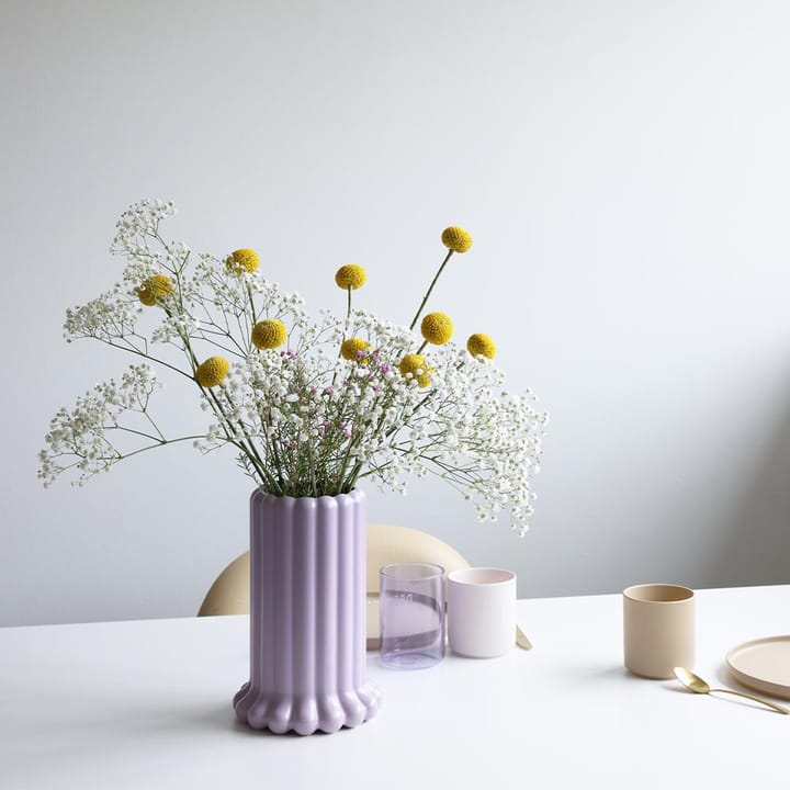 Vaso Tubular grande 24 cm, Viola Design Letters