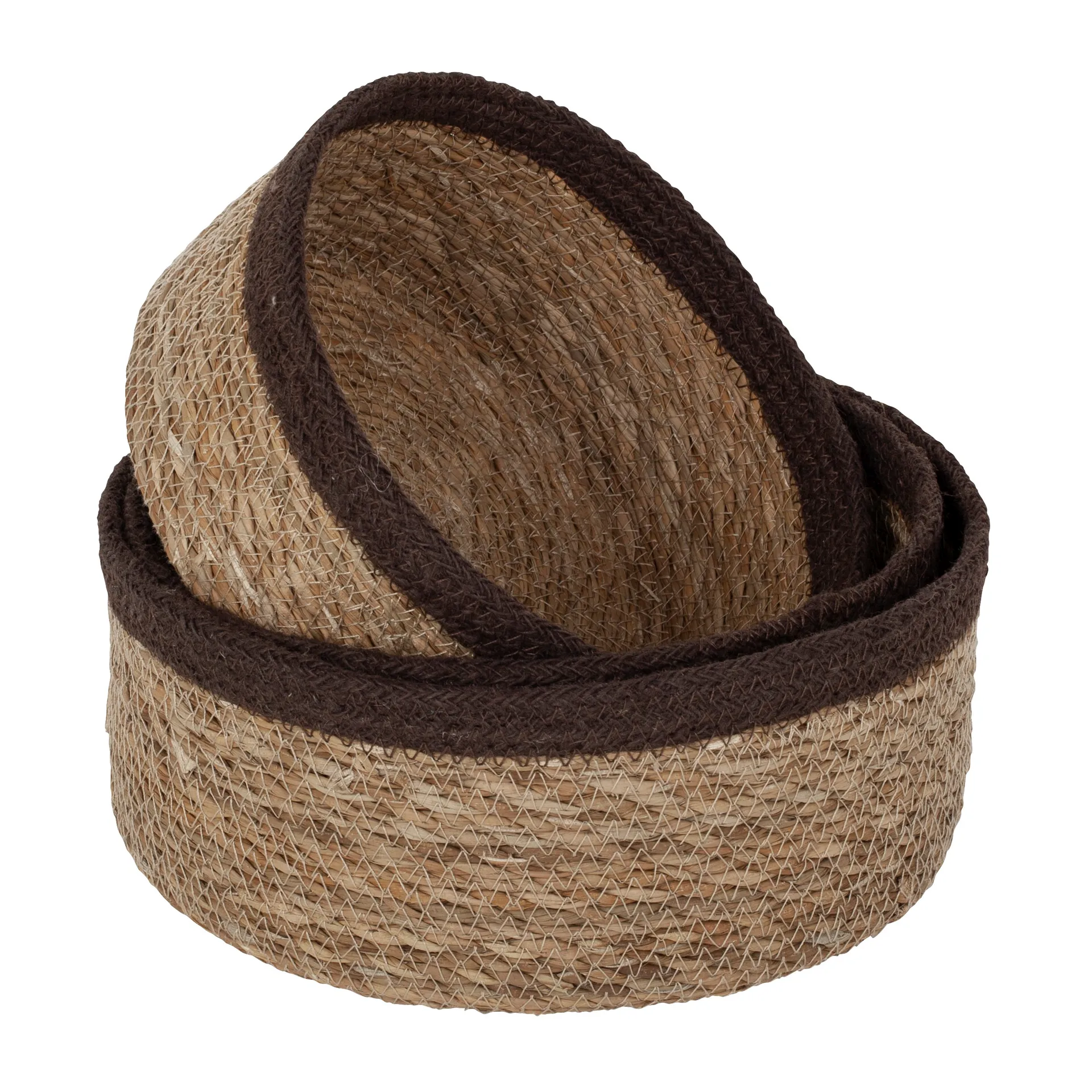 Cestino per pane Emil, confezione da 3, Colore naturale, marrone Dixie