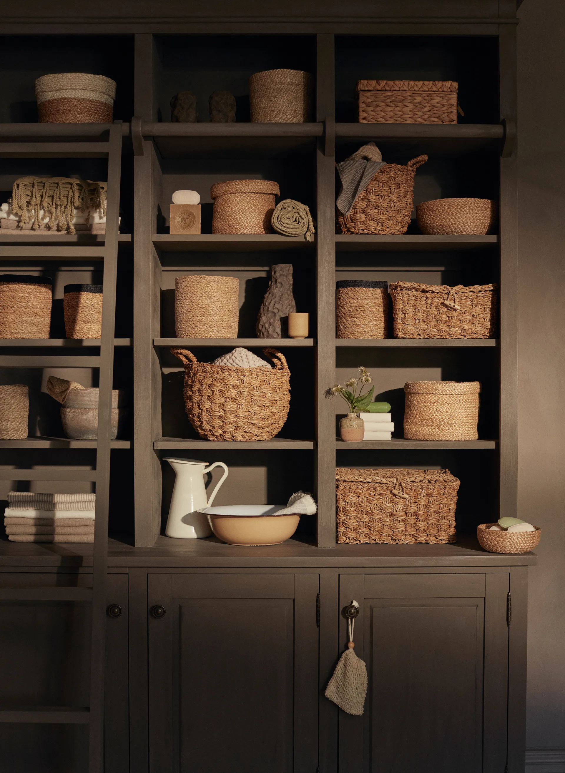 Cestino portaoggetti Esther, confezione da 2, Naturale Dixie