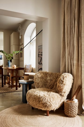 Cesto contenitore Esther, 3 pezzi - Colore naturale - Dixie