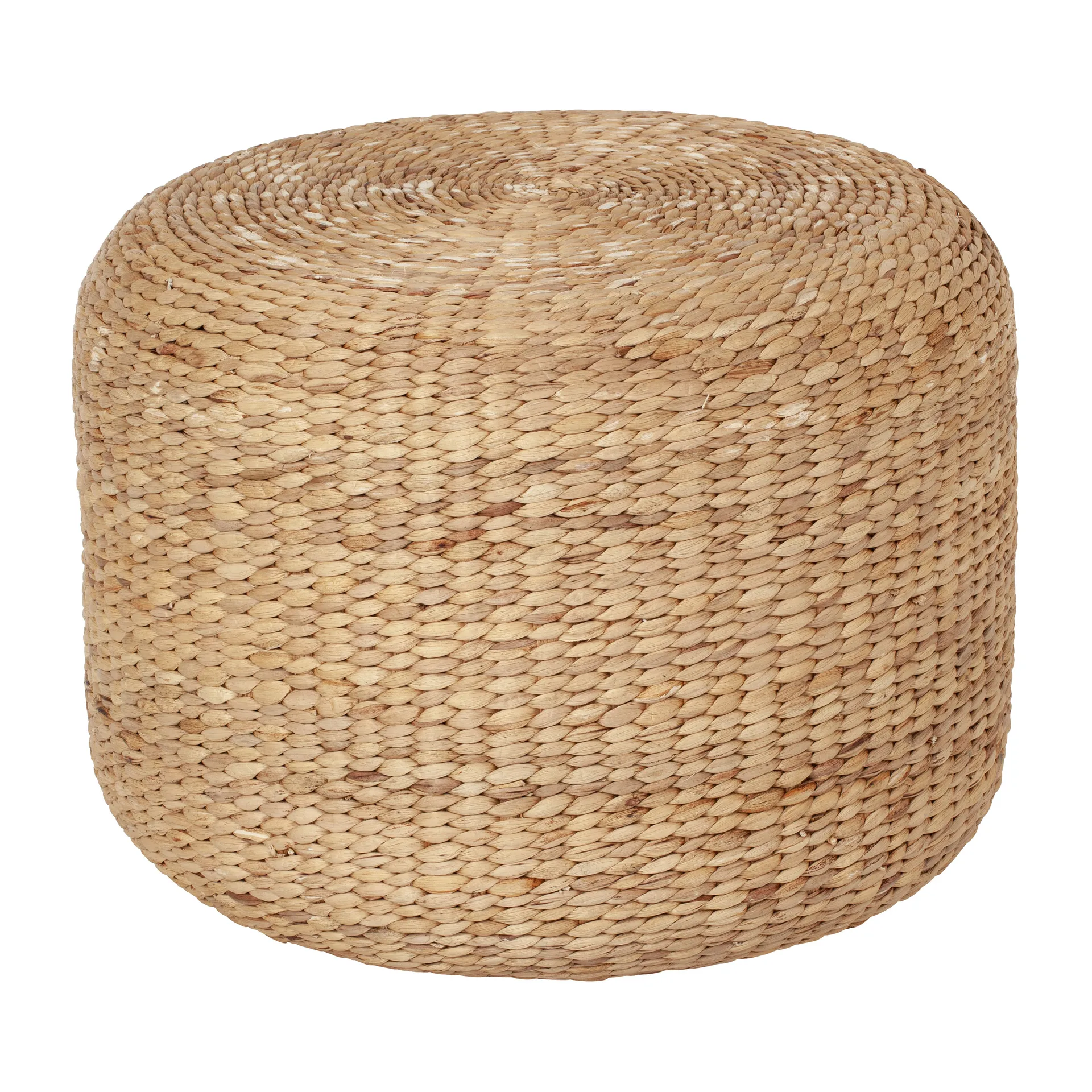 Pouf Lily Ø 59 cm alt. 45 cm, Colore naturale Dixie