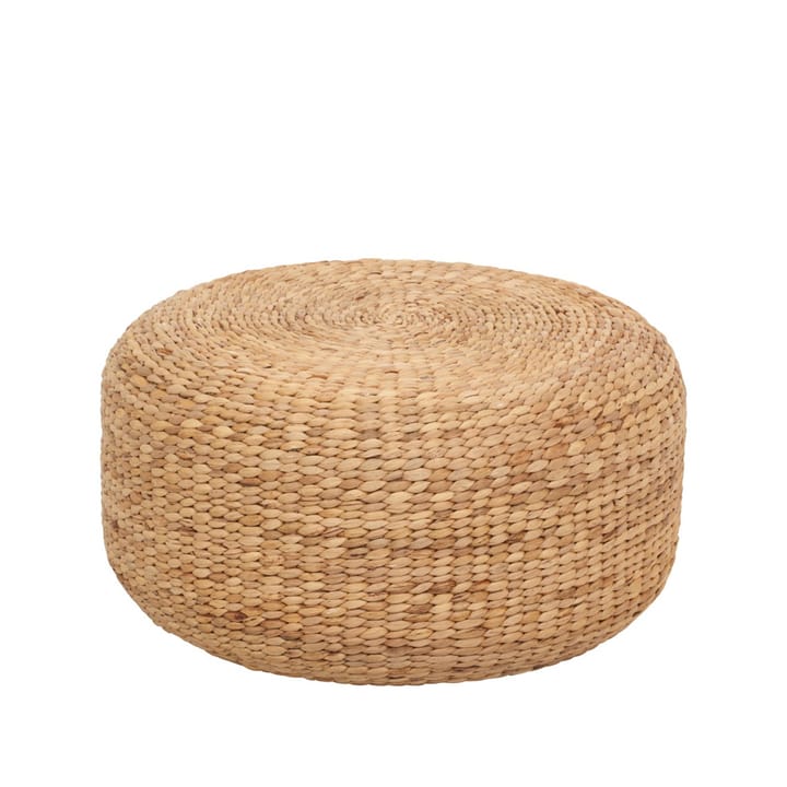 Pouf Lily Ø 59 cm - colore naturale, water lily, rotondo - Dixie