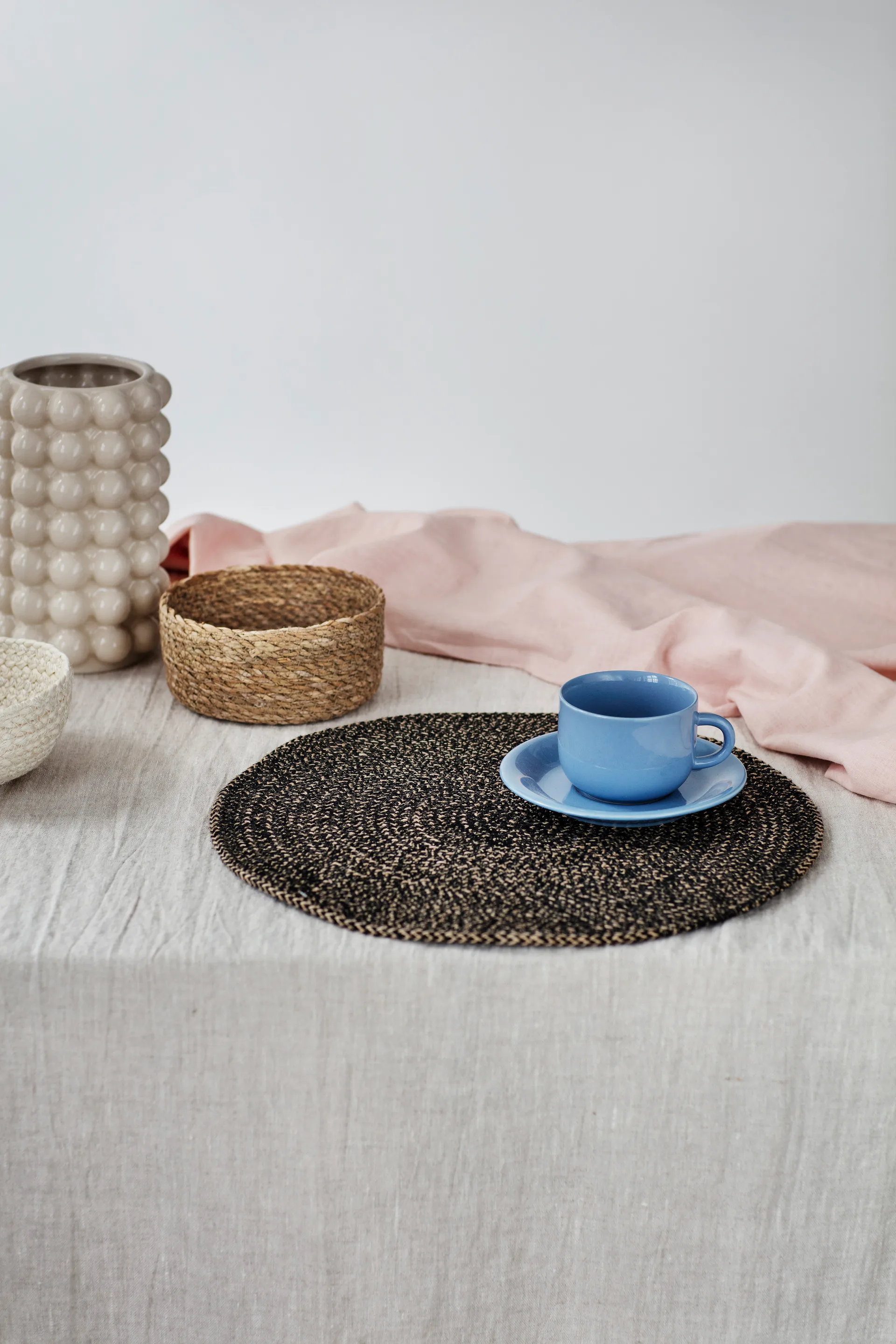 Scatola Emil piccola, seagrass, confezione da 4, Naturale Dixie