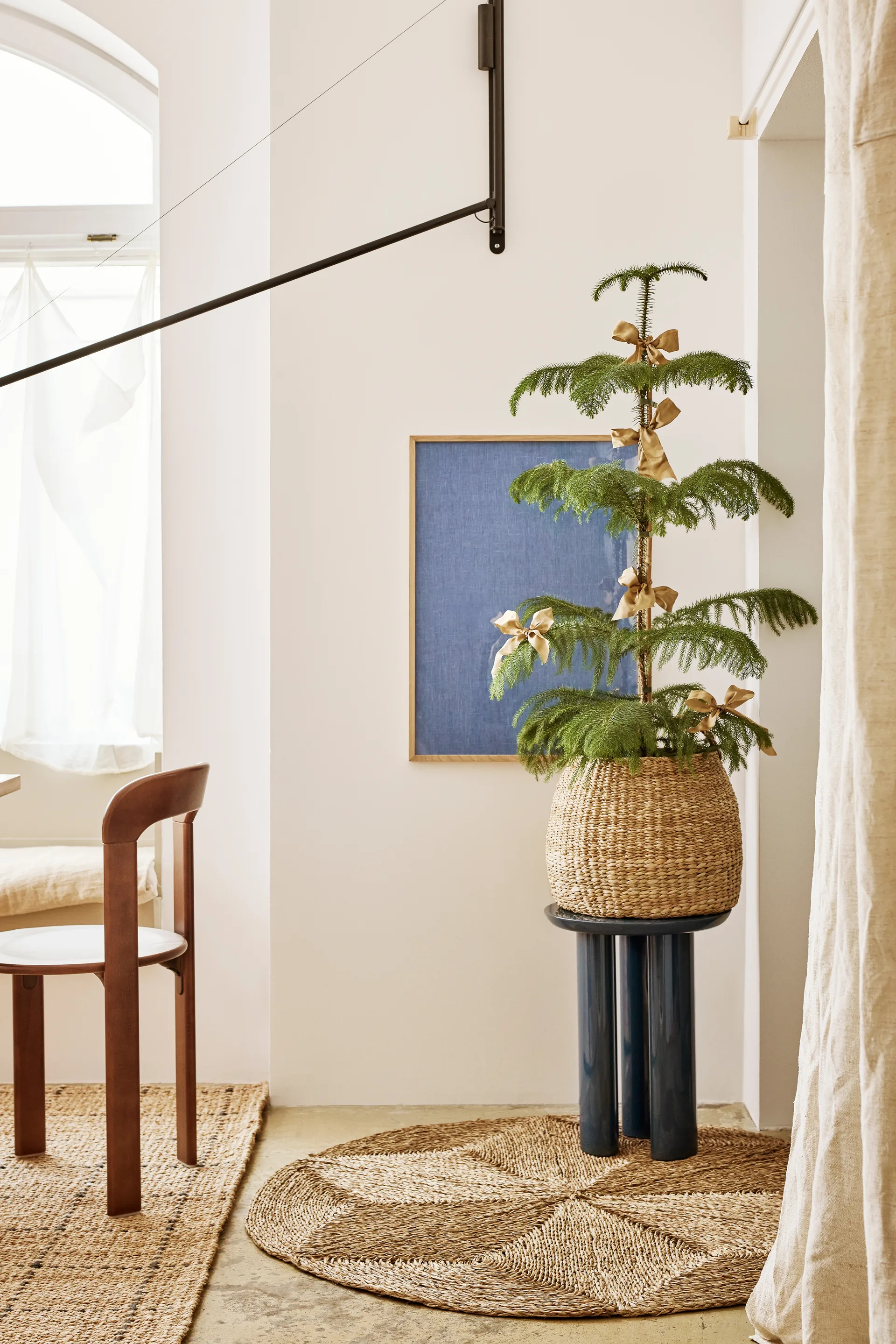 Tappeto Esther Star Ø120 cm, Natural Dixie