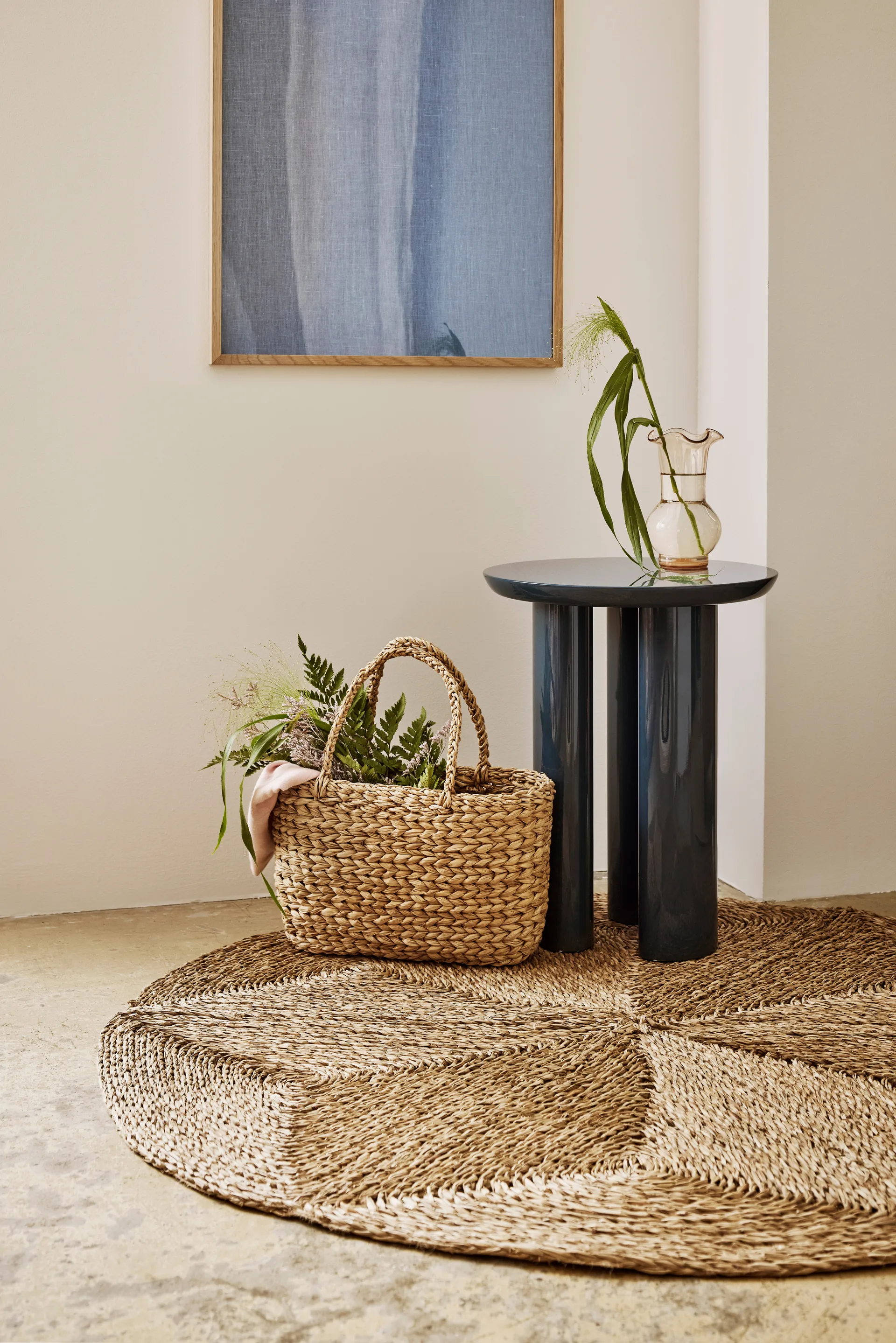 Tappeto Esther Star Ø120 cm, Natural Dixie