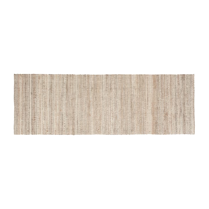 Tappeto Filip - Bianco melange, 80x250 cm - Dixie