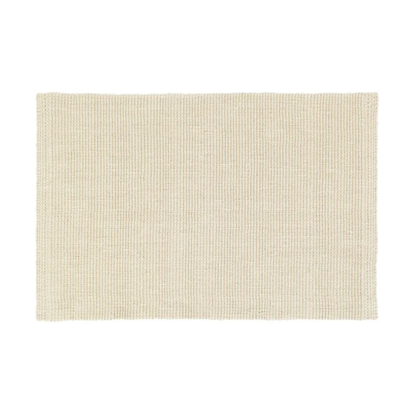 Tappeto Fiona in iuta avorio, 60x90 cm Dixie