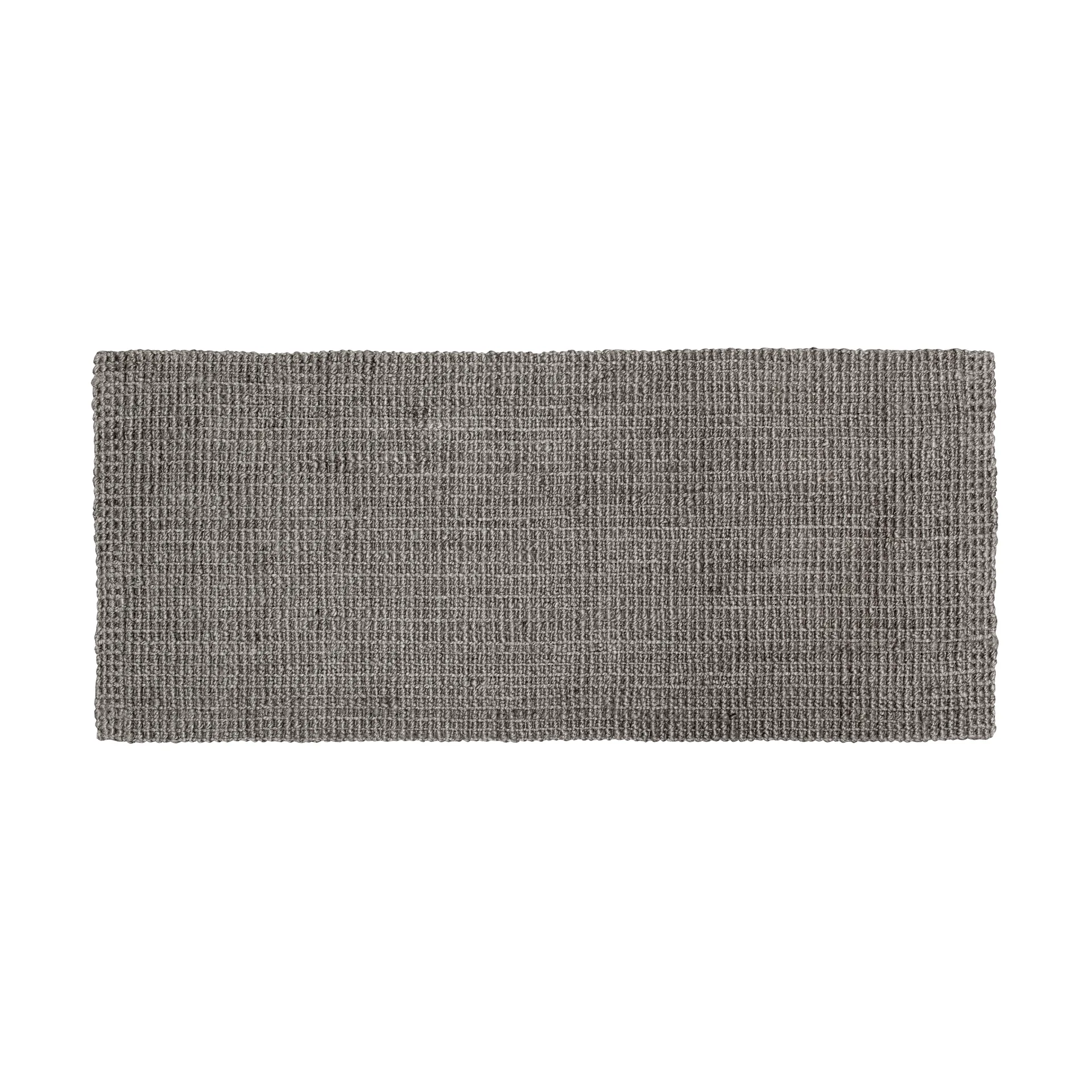 Tappeto in iuta Julia, Grigio cemento, 80x180 cm Dixie