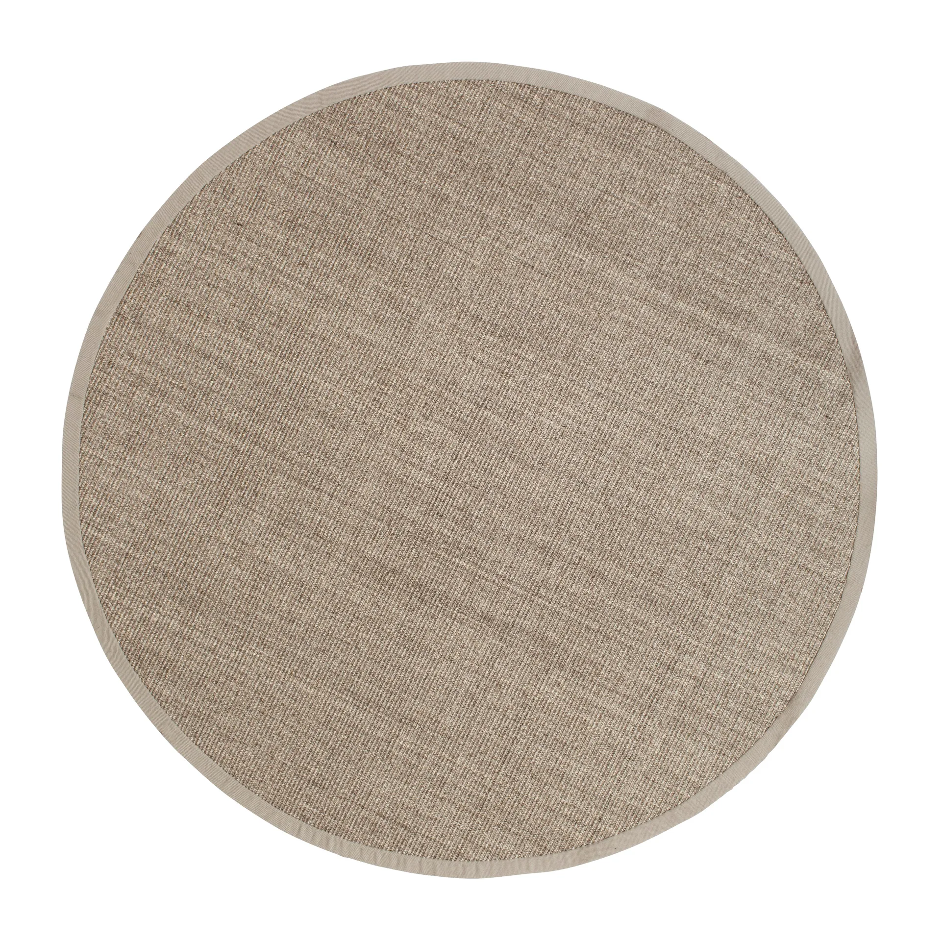 Tappeto rotondo Jenny Sisal, grigio naturale Ø 150 cm Dixie
