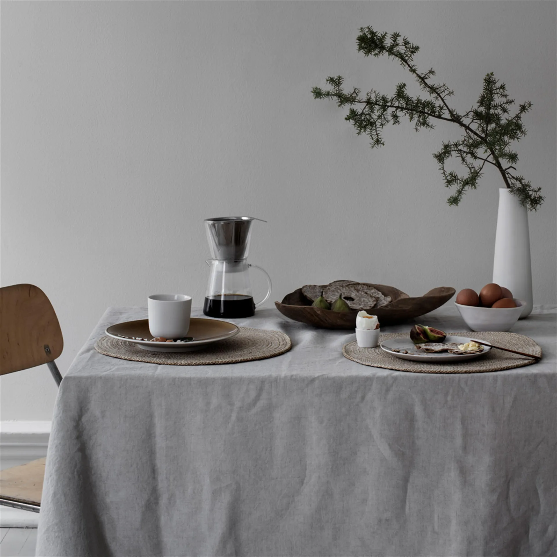 Tovaglietta Ella Ø 38 cm, naturale Dixie