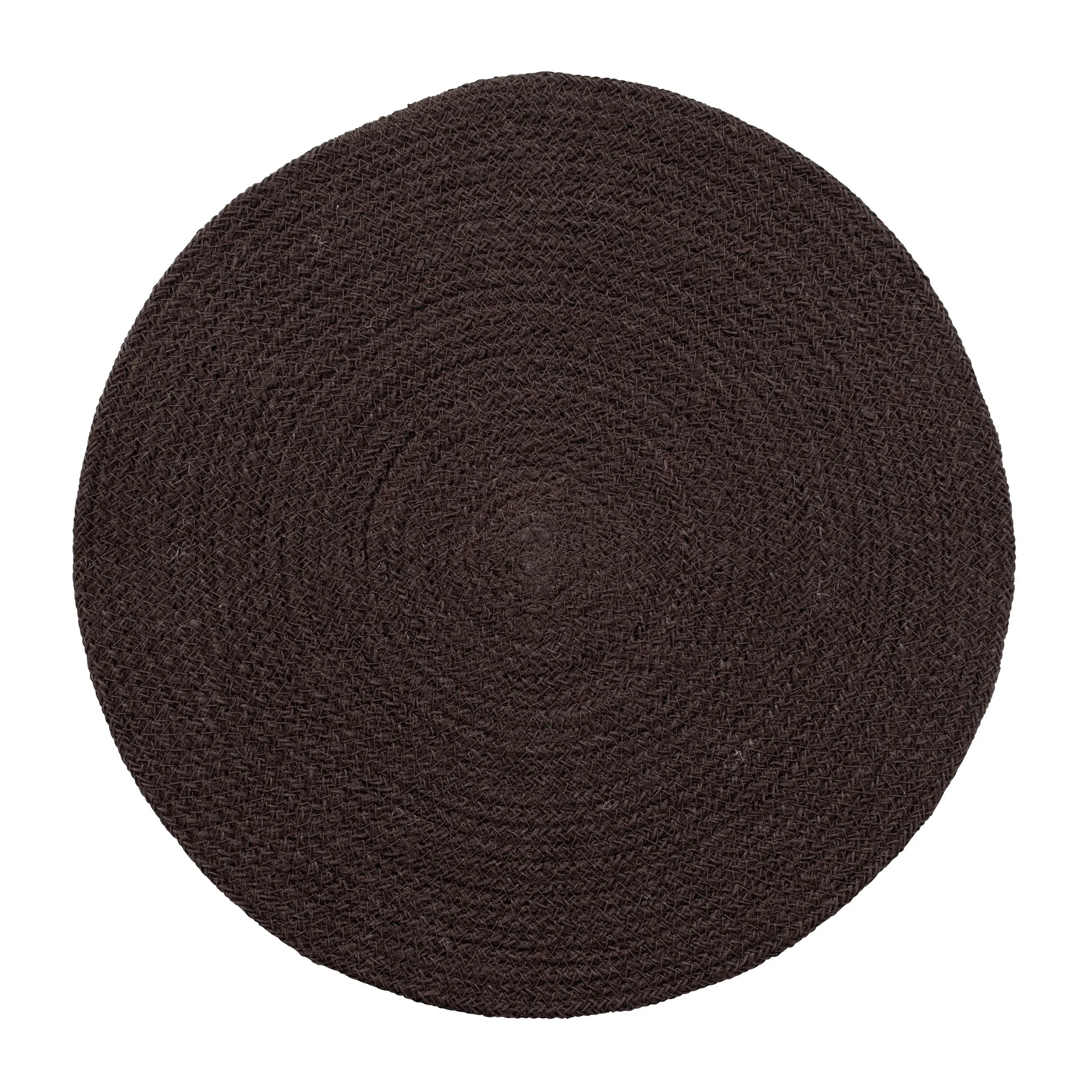 Tovaglietta Ella Ø 38 cm, Nero-marrone Dixie