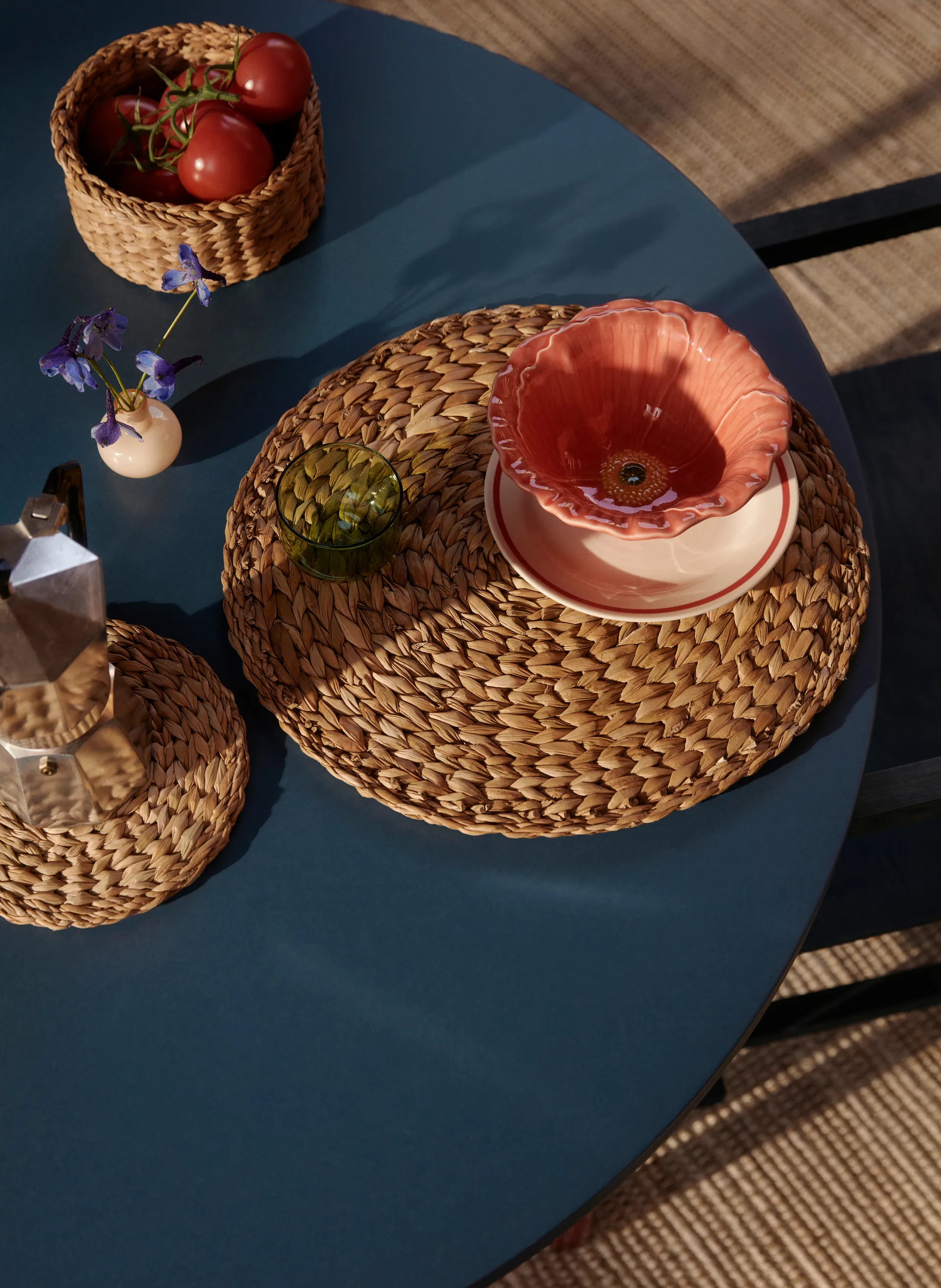 Tovaglietta Esther Ø 38 cm, Colore naturale Dixie