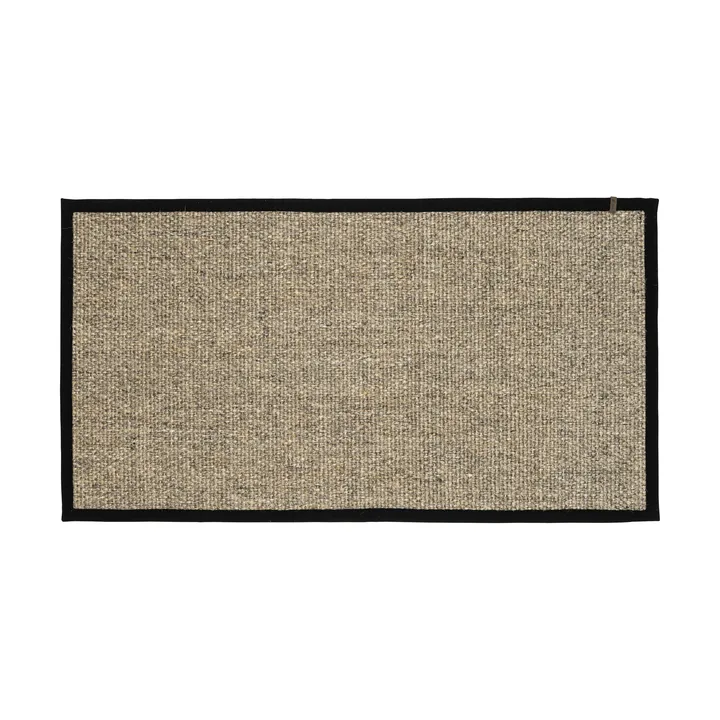 Wilma zerbino con bordo - Natural, 80x150 cm - Dixie