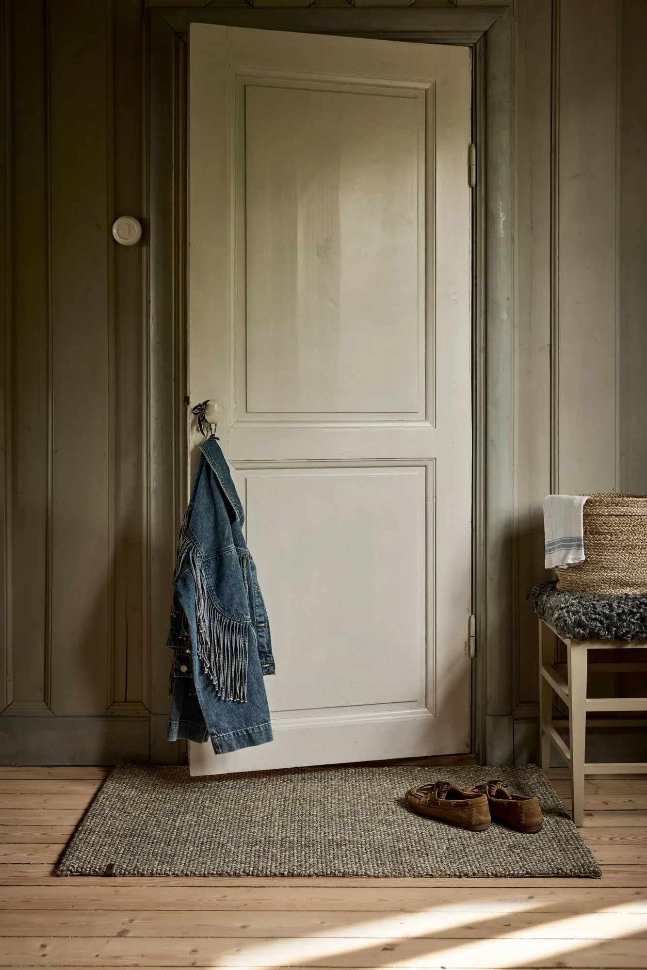 Wilma zerbino, Natural grey, 70x120 cm Dixie