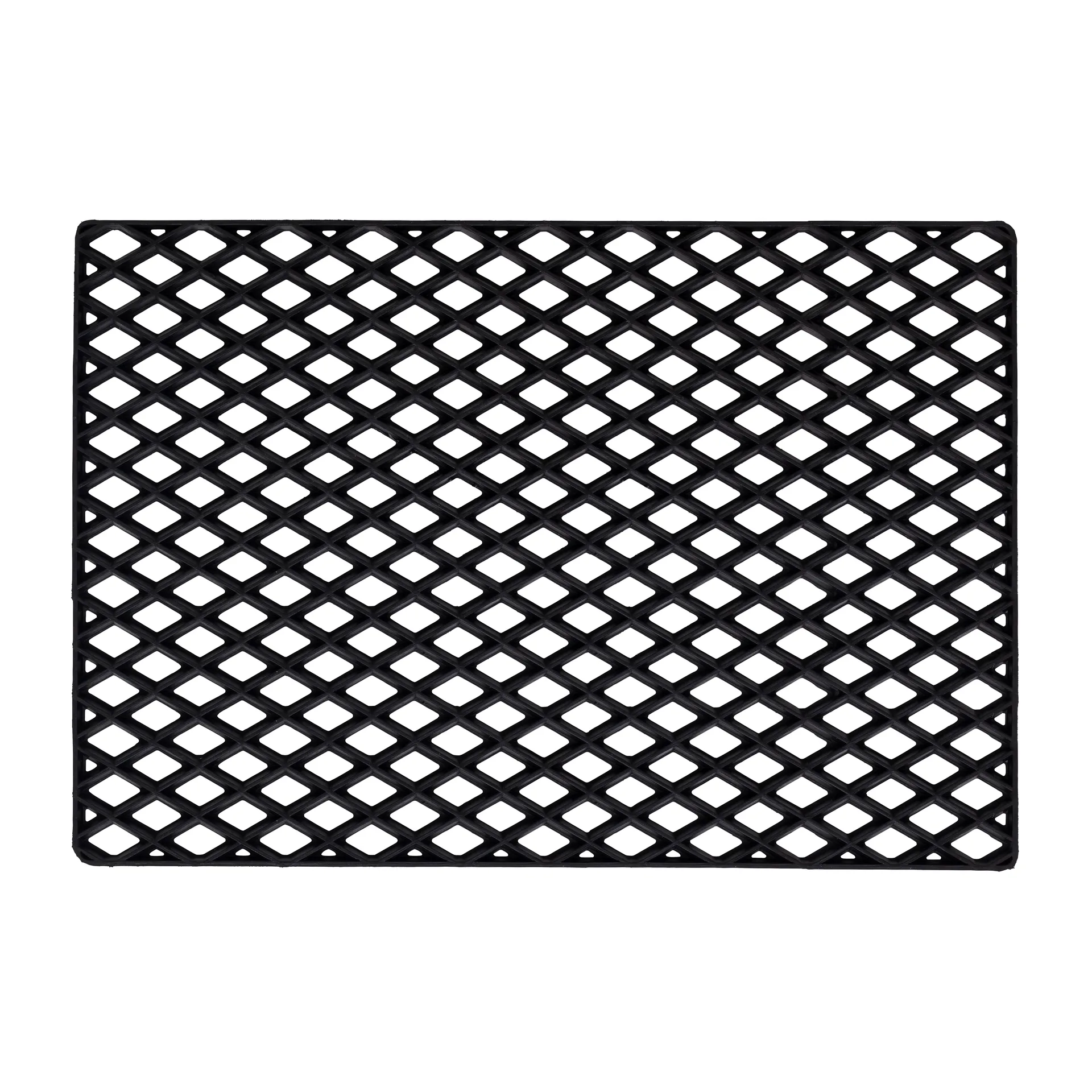 Zerbino Black Grid, 45x75 cm Dixie