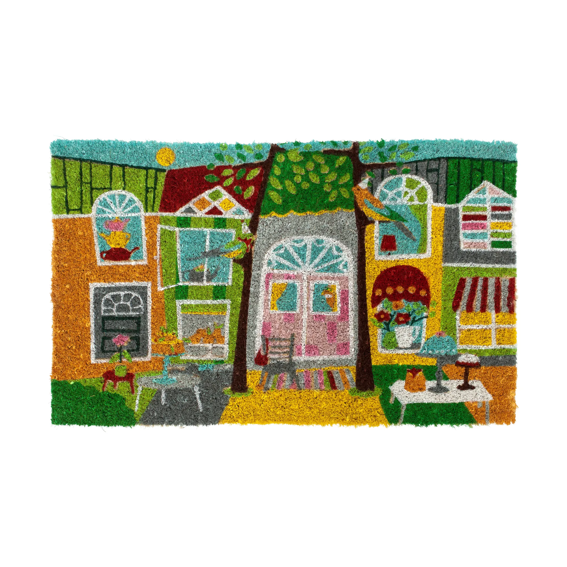 Zerbino Coir, Garden party, 45x75 cm Dixie