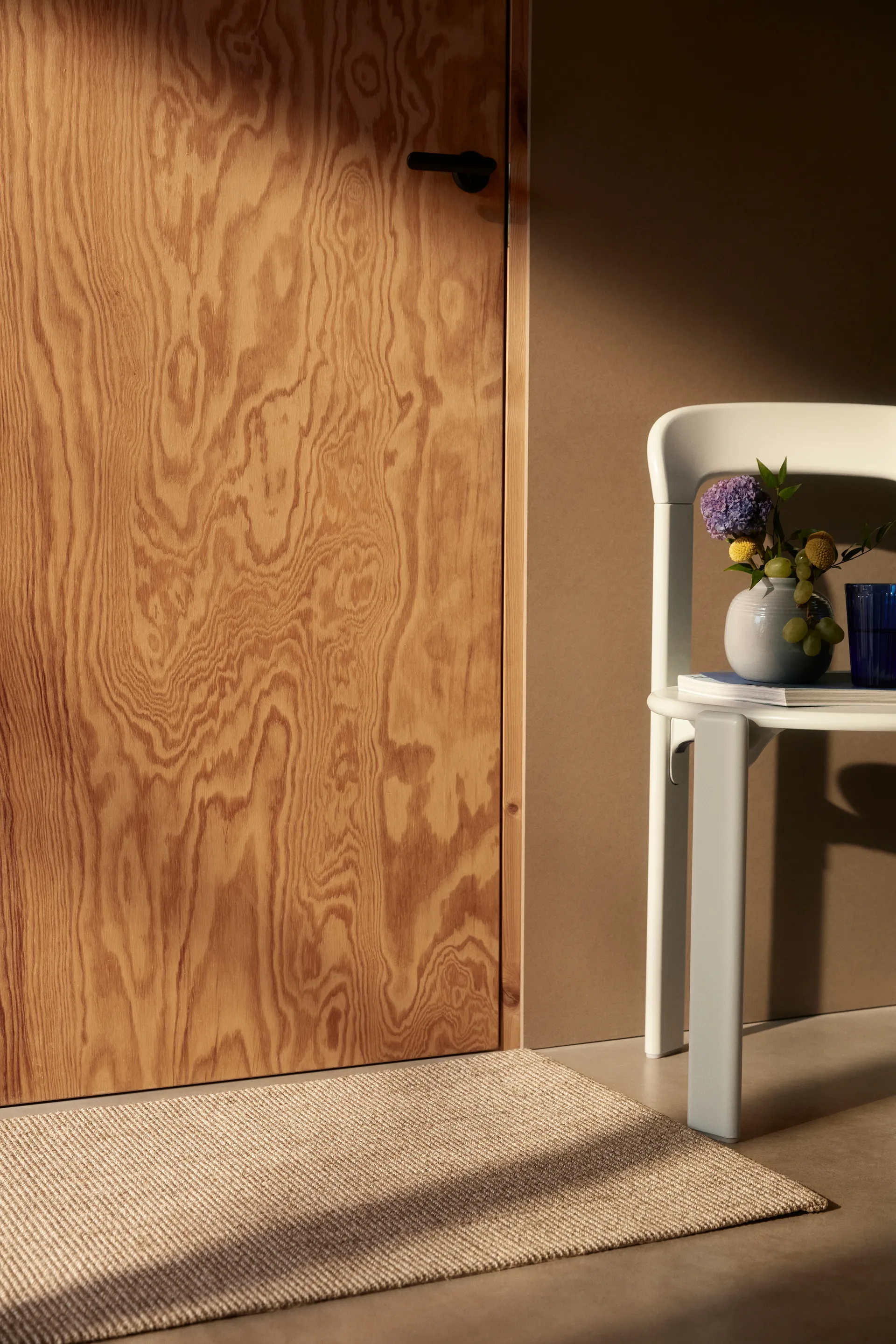 Zerbino Jenny Sisal grigio naturale, 60x90 cm Dixie