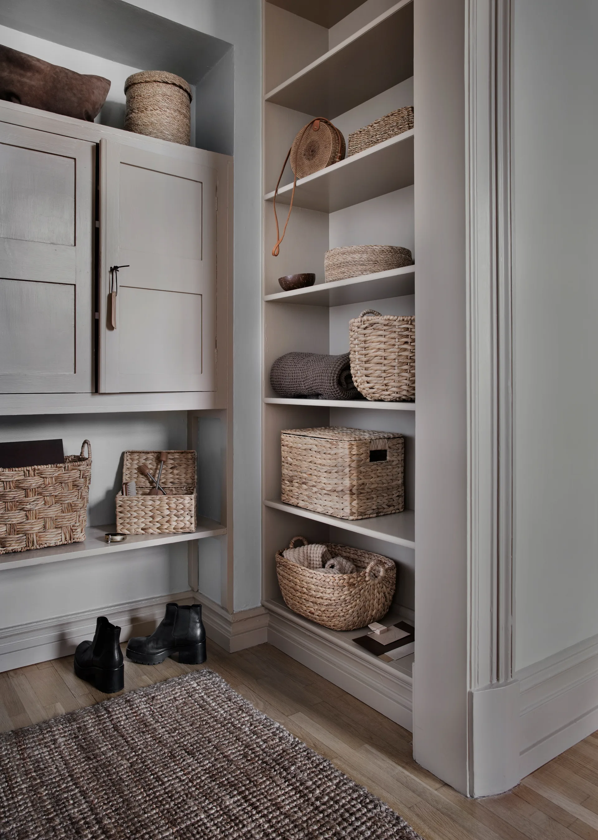 Zerbino Julia grigio naturale, 70x120 cm Dixie