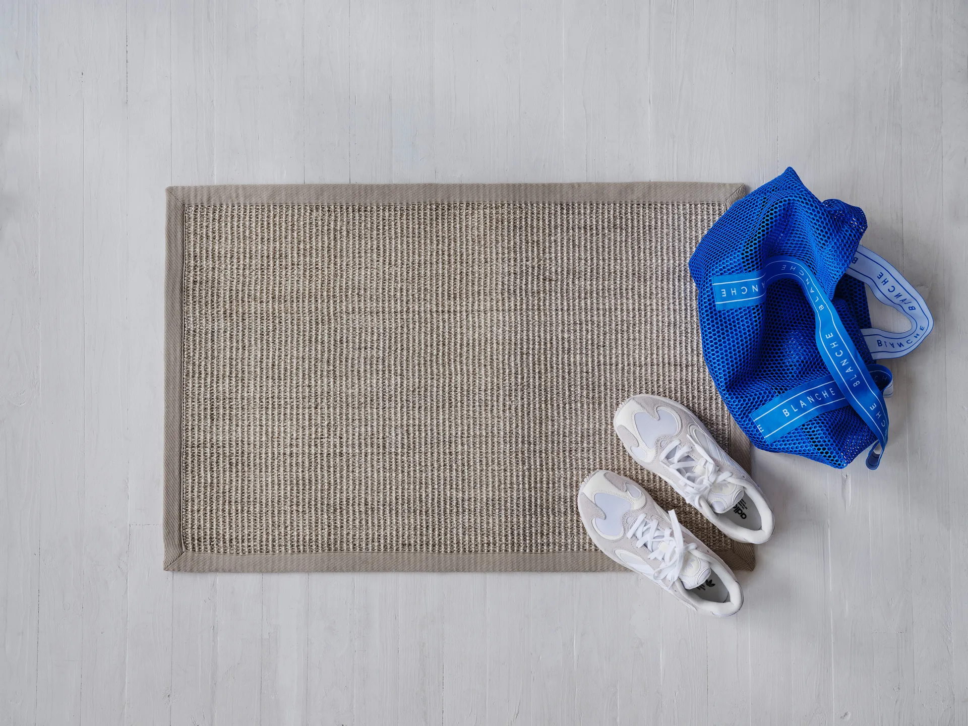 Zerbino Sisal grigio, 60x90 cm Dixie