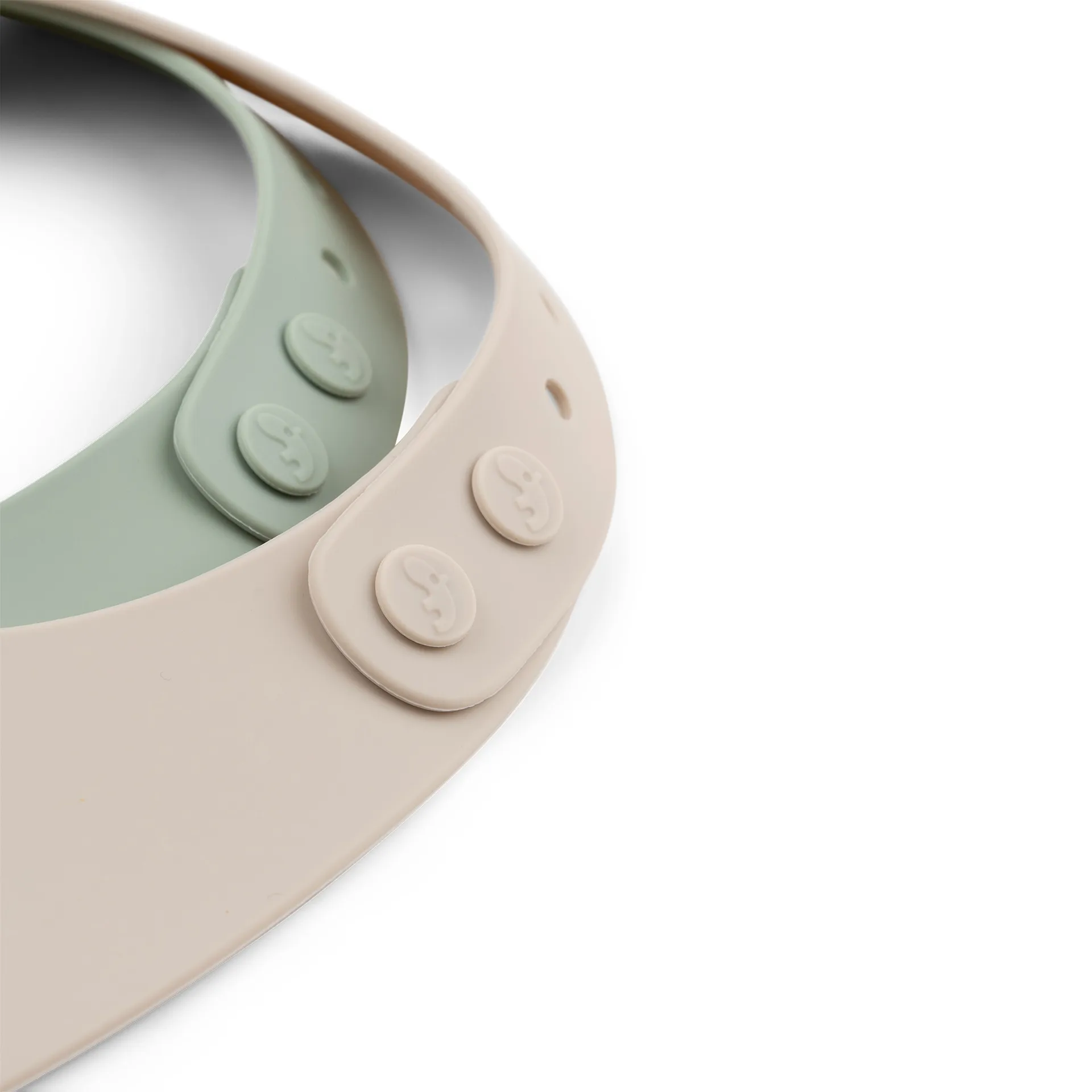 Bavaglino Lalee confezione da 2, Verde sabbia Done by deer