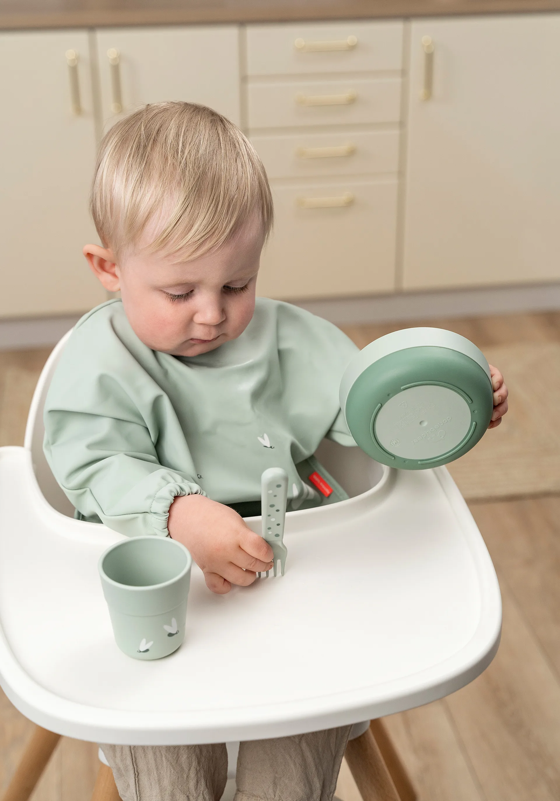 Ciotola Croco Foodie Ø12 cm, Verde Done by deer