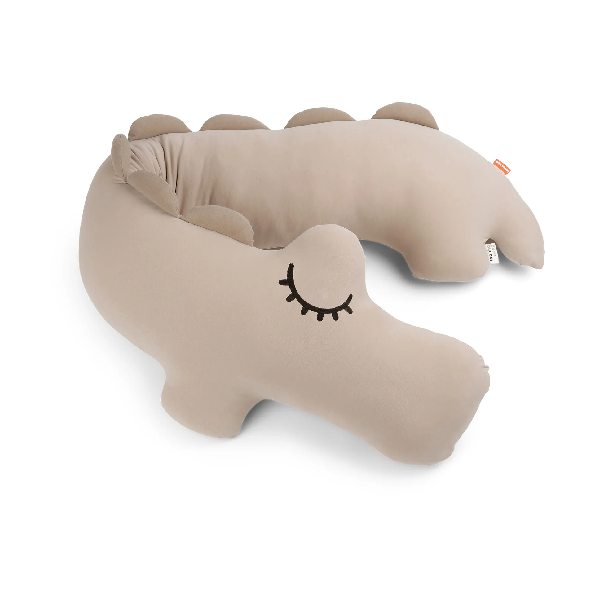 Cuscino per il corpo Croco 36x150 cm, Sabbia Done by deer