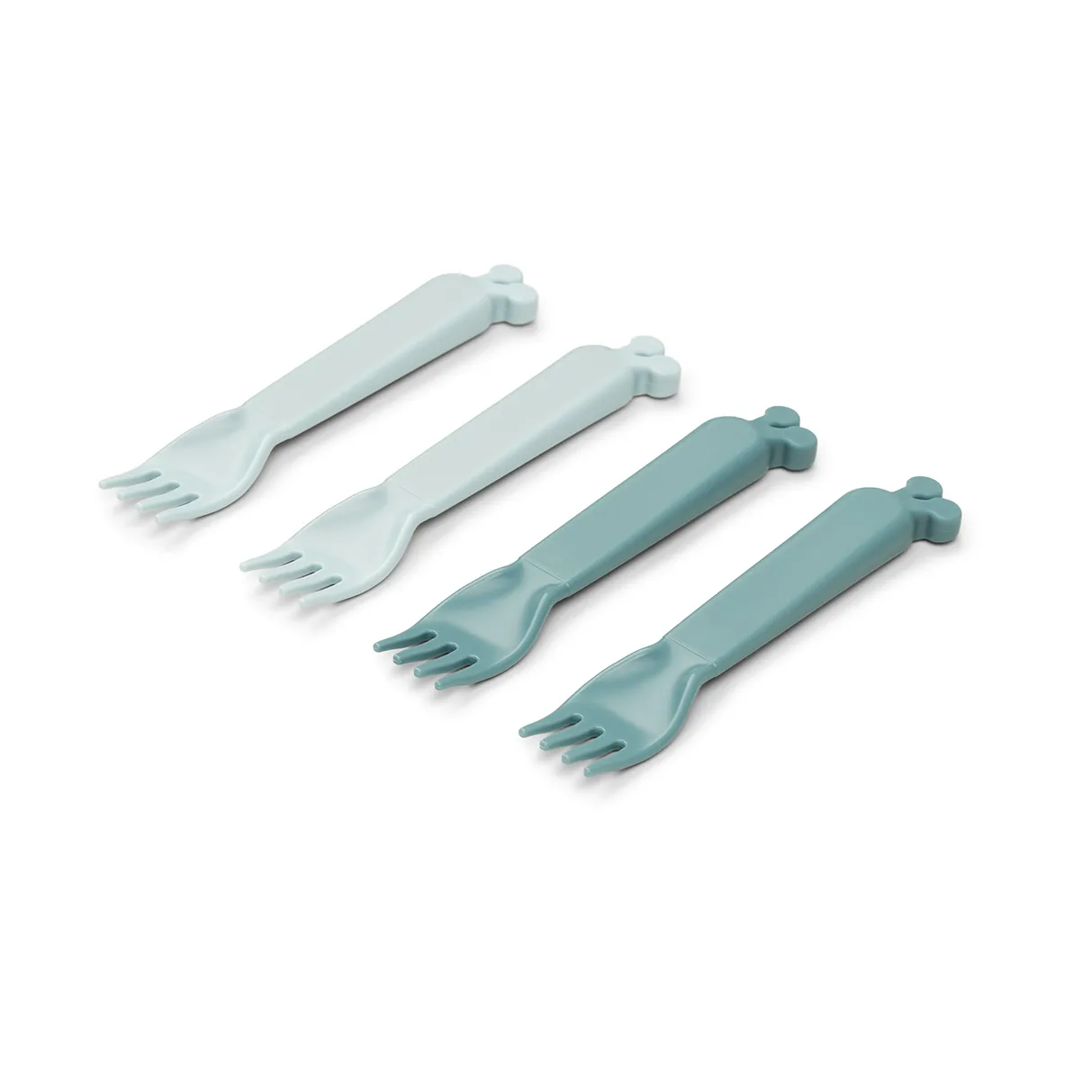 Set di 4 forchette per bambini Raffi, Blu Done by deer