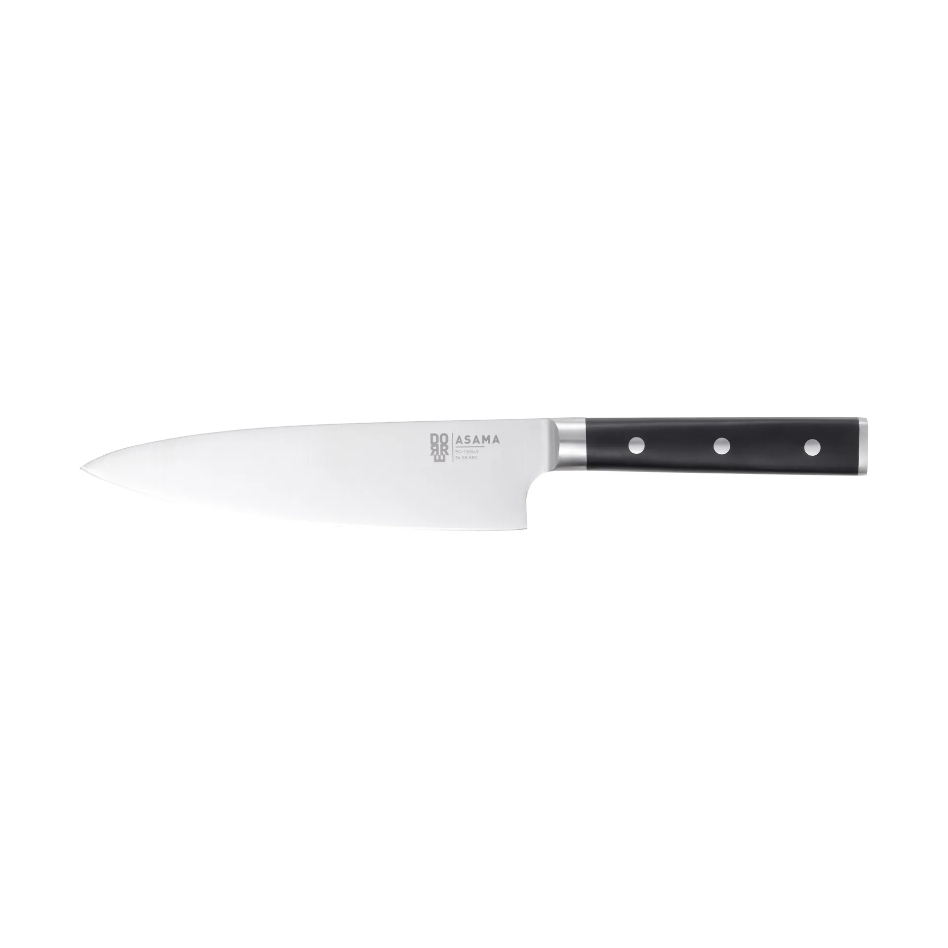 Asama set di coltelli, acciaio inox, 3 pezzi Dorre
