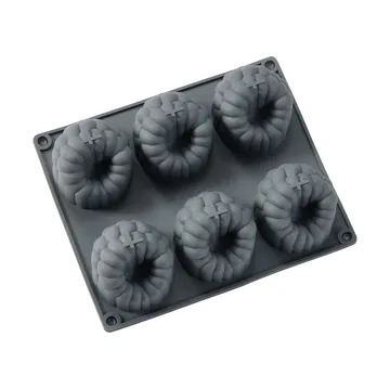 Beck stampo per dolci - grigio, lampone, silicone, 6 pz - Dorre