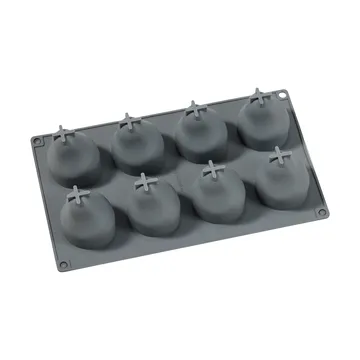 Beck stampo per dolci - Grigio, pera, silicone, 8 pz - Dorre