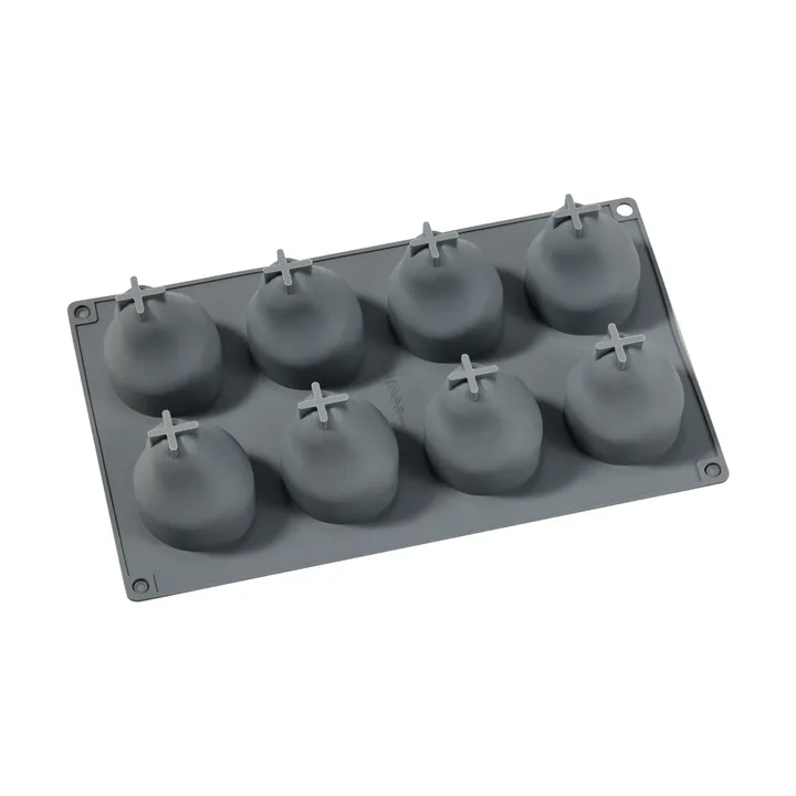 Beck stampo per dolci - Grigio, pera, silicone, 8 pz - Dorre