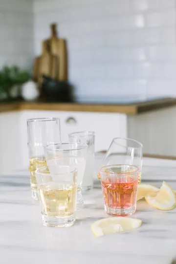 Bicchiere da shot Shaya 6 pz - Vetro - Dorre