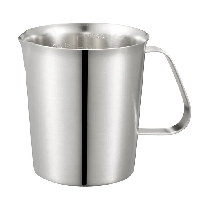 Bicchiere dosatore Max - Acciaio inox, 0,5 L - Dorre