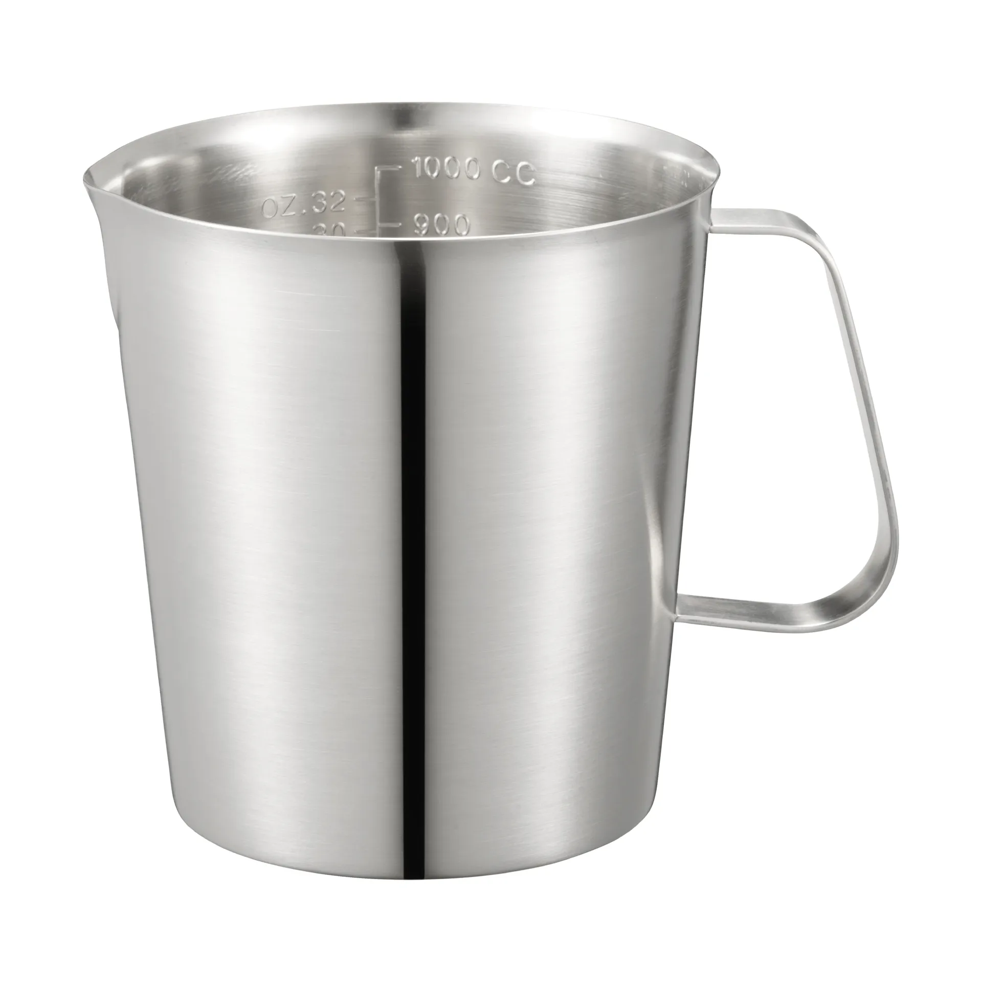 Bicchiere dosatore Max, Acciaio inox, 1 L Dorre
