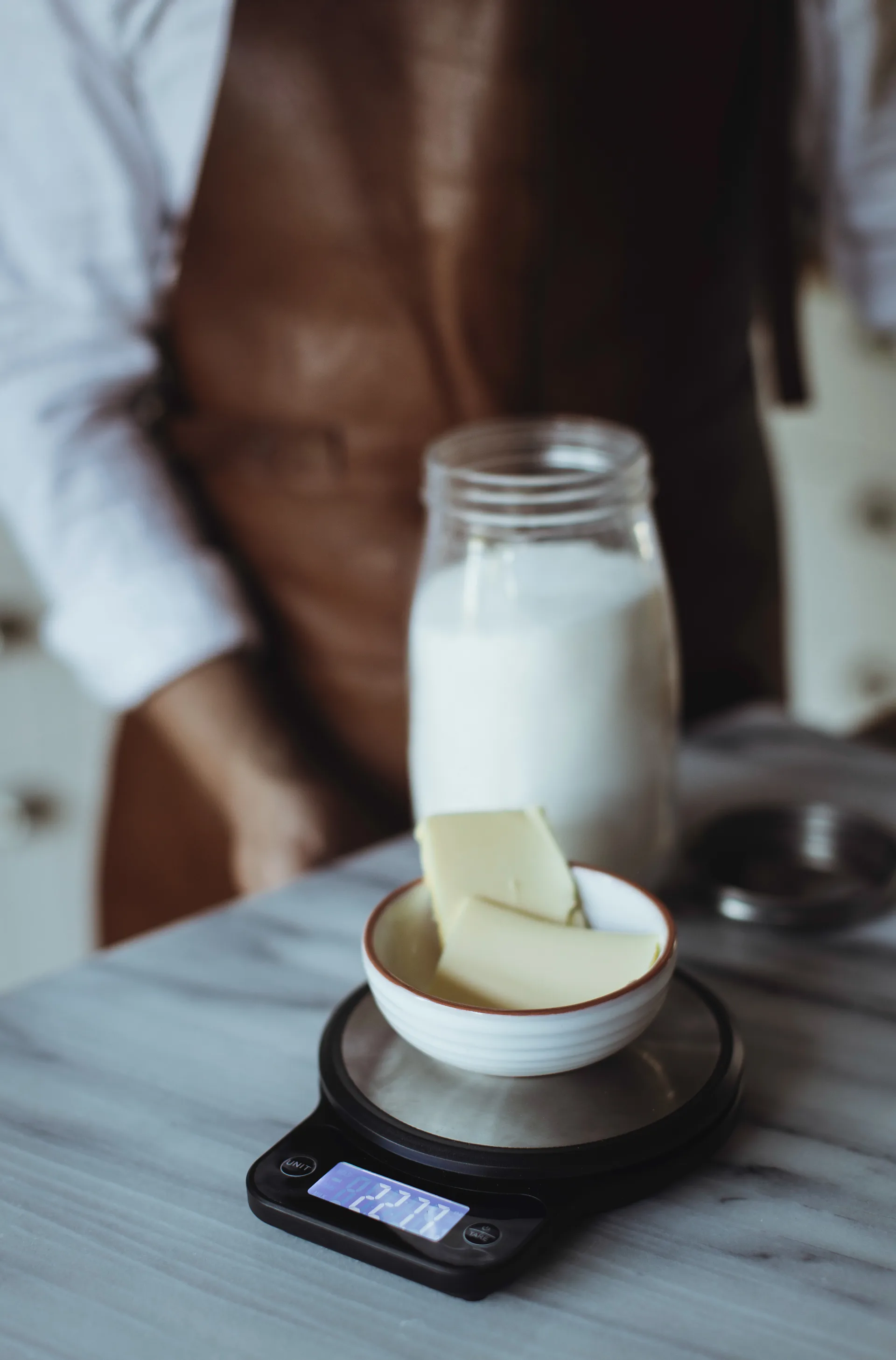 Bilancia da cucina Kodi, Acciaio inossidabile-nero Dorre