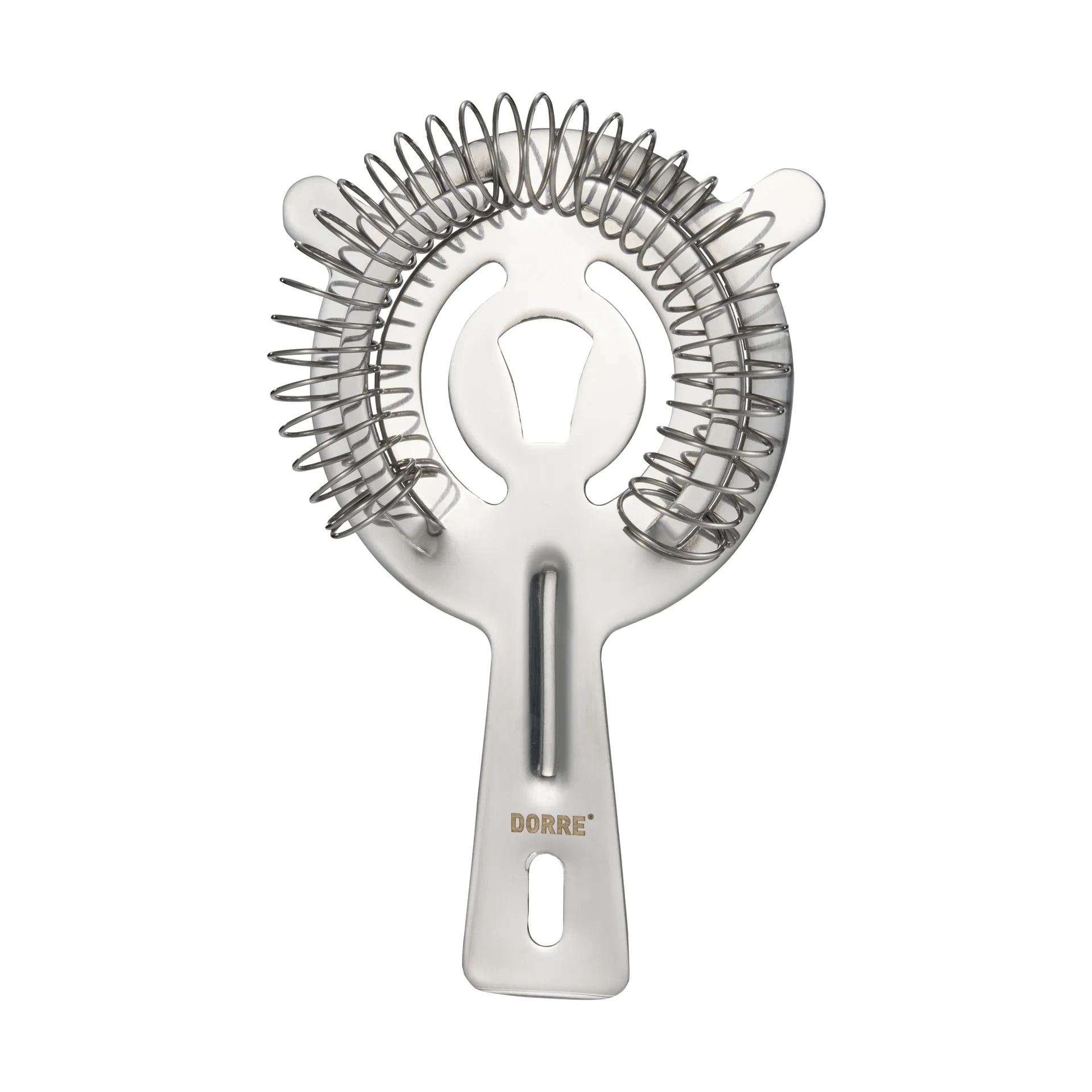 Bobbee accessori bar, acciaio inox, legno, 4 pezzi Dorre