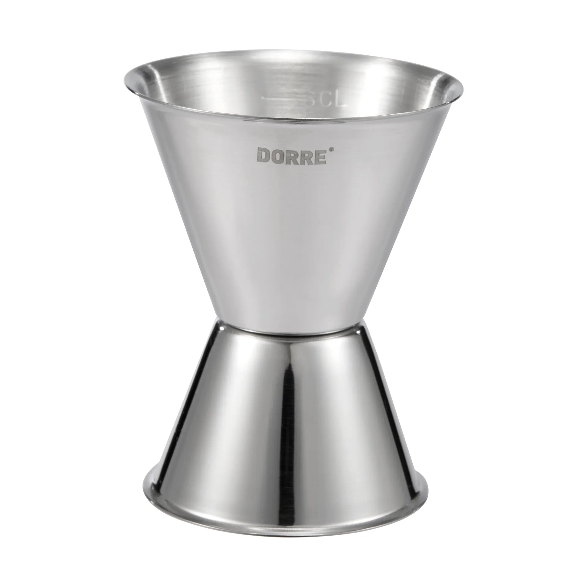 Bobbee accessori bar, acciaio inox, legno, 4 pezzi Dorre