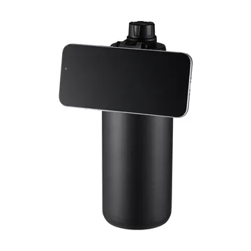 Borraccia Flory a doppia parete con magnete per telefono 0,9 L - Nero-grigio - Dorre