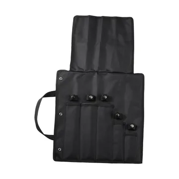 Borsa portacoltelli Kadi - Nylon nero, 5 scomparti per coltelli - Dorre