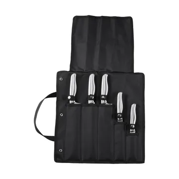 Calgary custodia per coltelli - Acciaio inox, 6 pezzi - Dorre