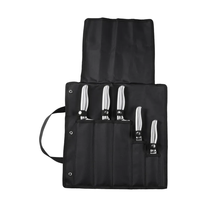Calgary custodia per coltelli - Acciaio inox, 6 pezzi - Dorre