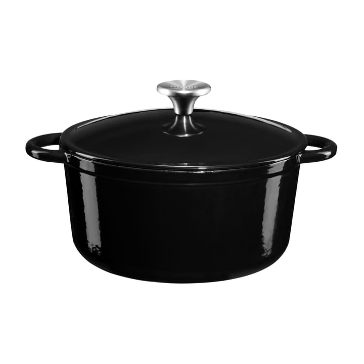 Casseruola Gretl smaltata 4 L - Nero - Dorre