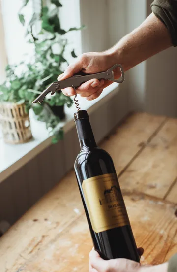 Cavatappi e apribottiglie per vino e tappi Varda - Acciaio inossidabile - Dorre